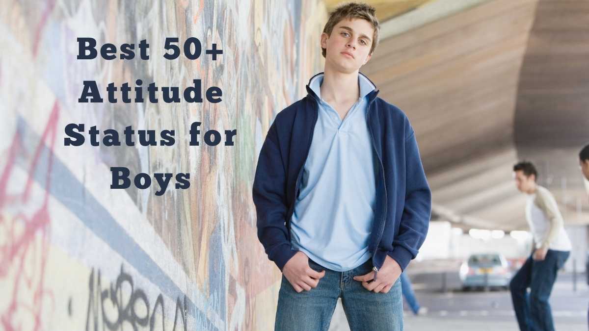 Attitude Status for Boys